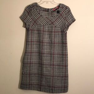 Black& White plaid dress size 2 by Somme